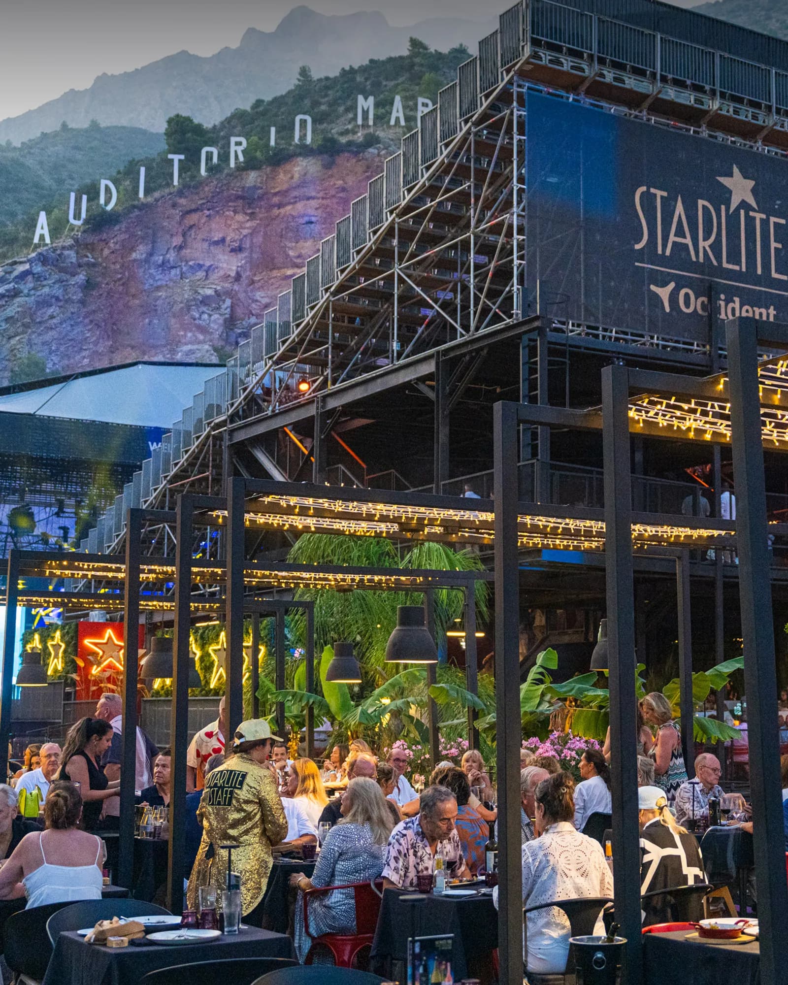 Cena en Starlite Occident Marbella