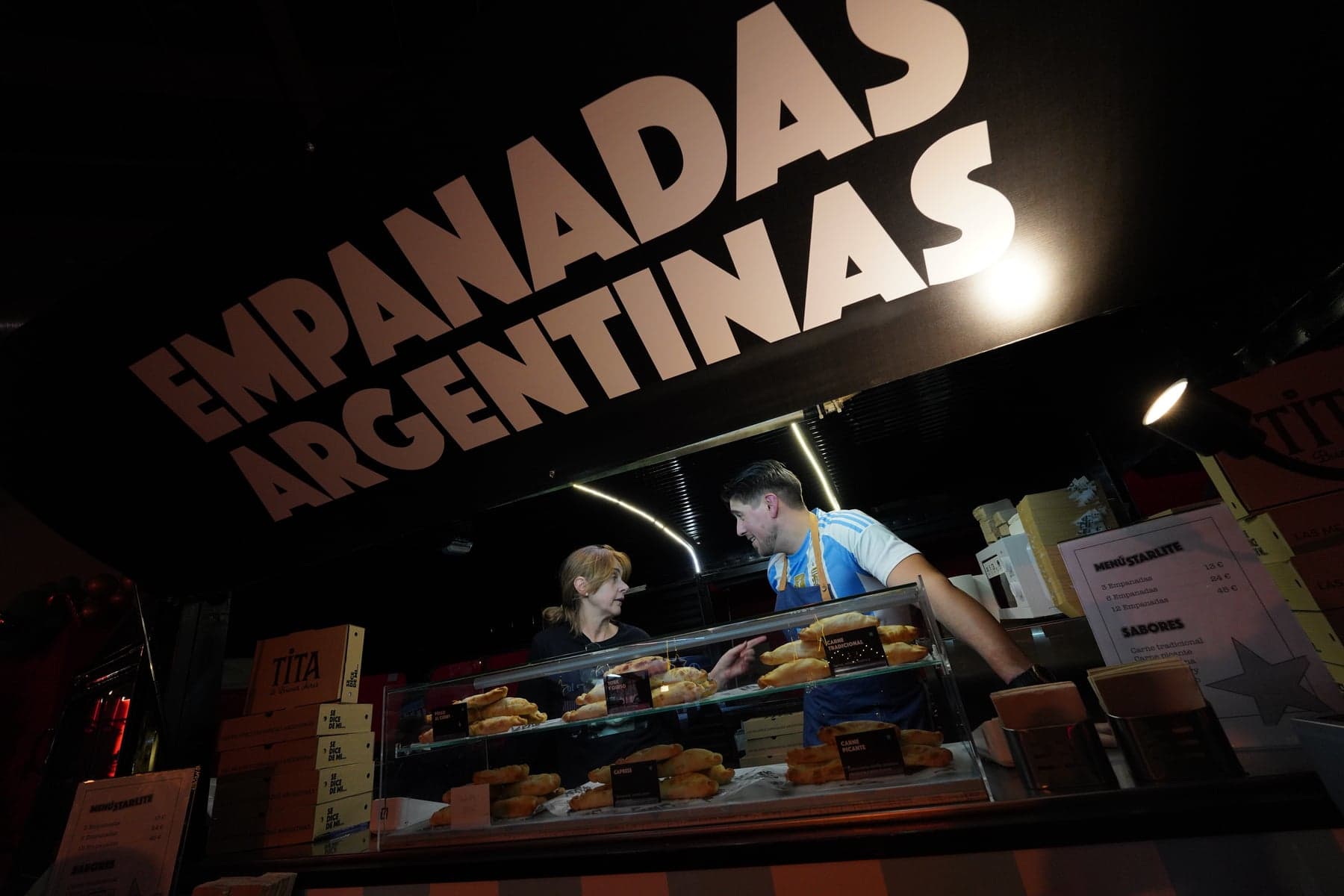 Puestos de comida en Starlite Occident Madrid