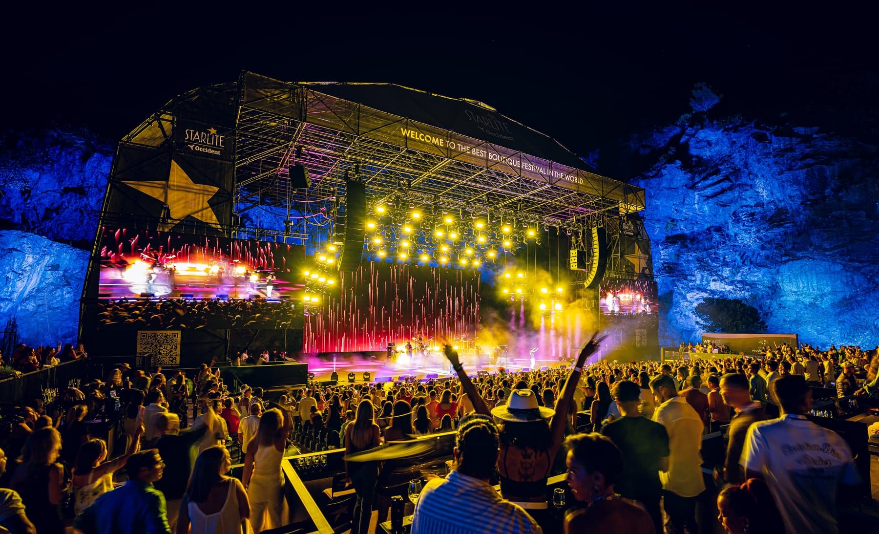 El público durante un concierto en La Cantera