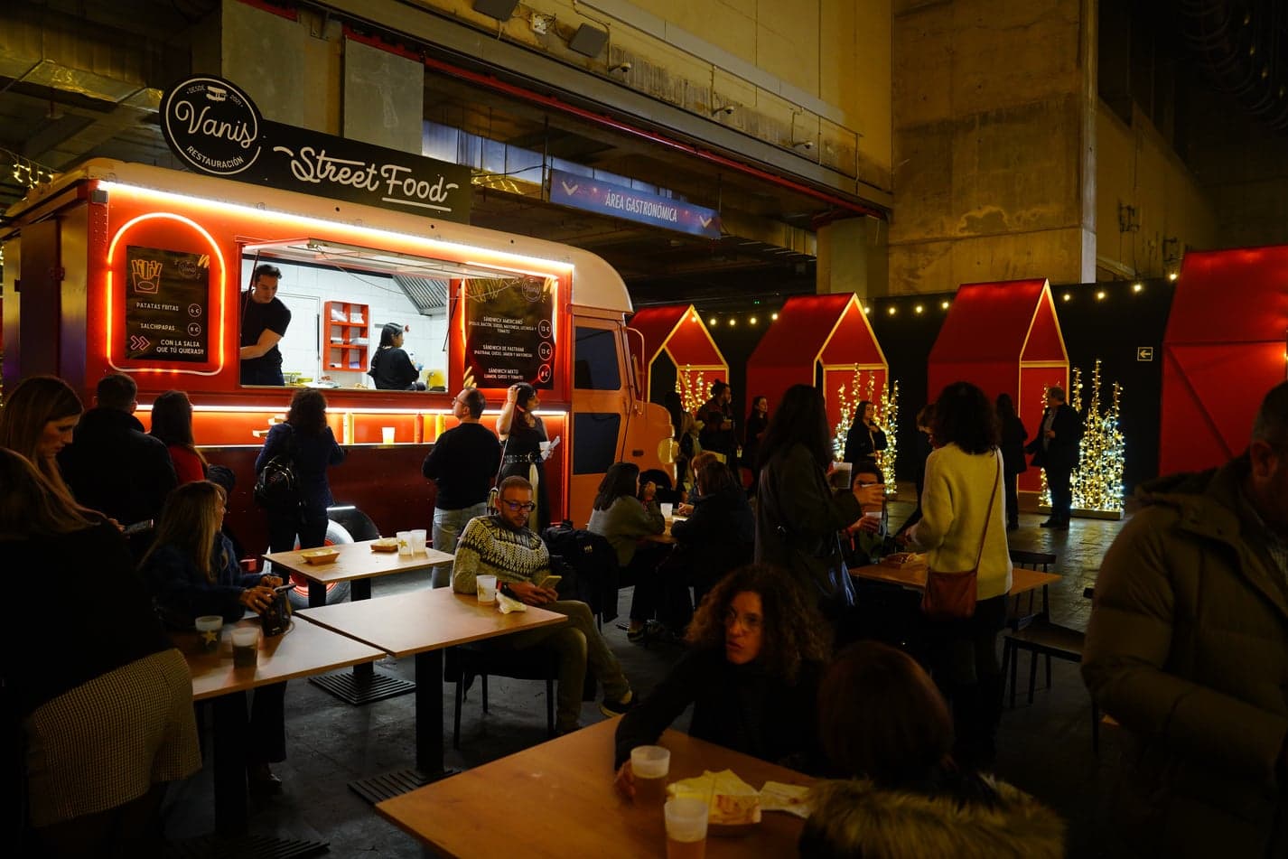 Zona gastronómica de Starlite Occident Madrid