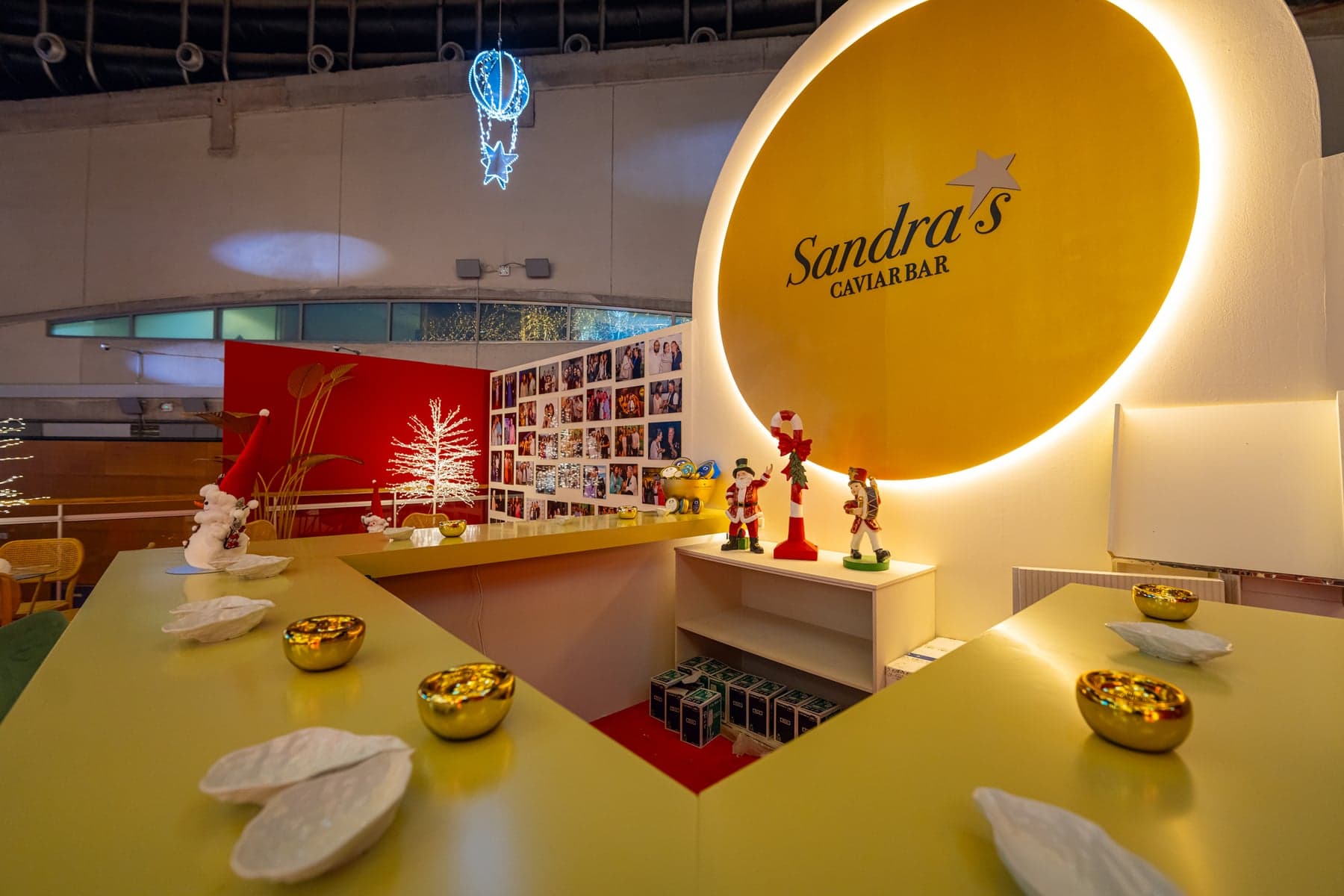 Barra de Sandra's Caviar Bar